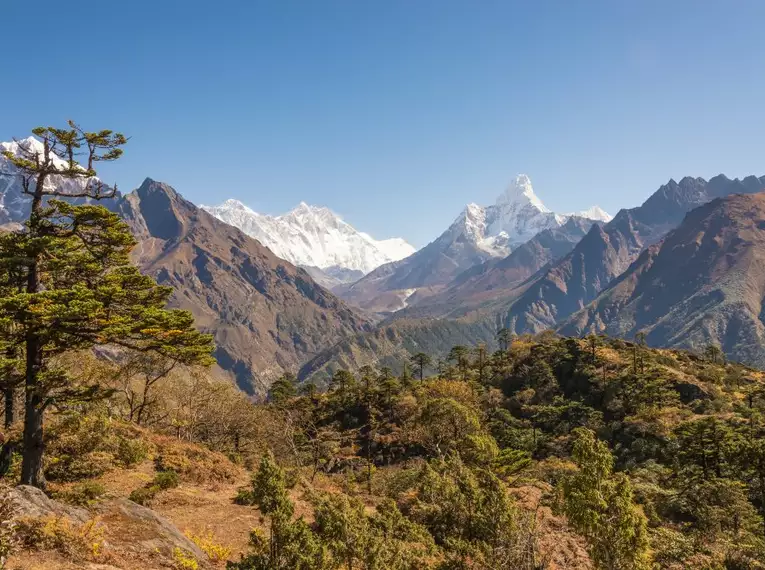 Everest Komfort Trek: Eine Reise durch Nepals majestätische Bergwelt