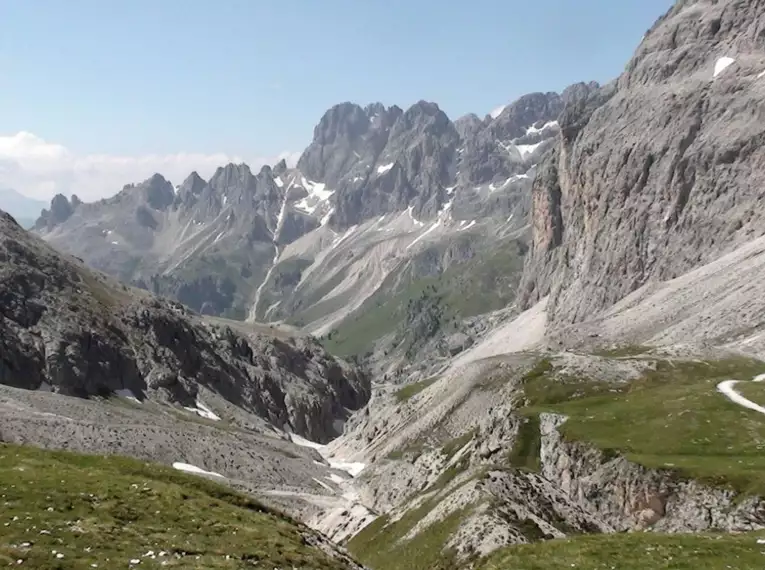 Klettersteigwoche durch den Rosengarten