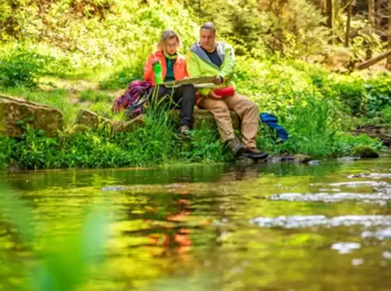 Entlang des Malerwegs im Elbsandsteingebirge