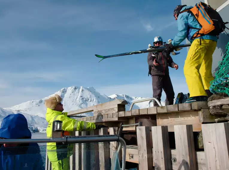 Skitouren am nördlichsten Gletscher Norwegens