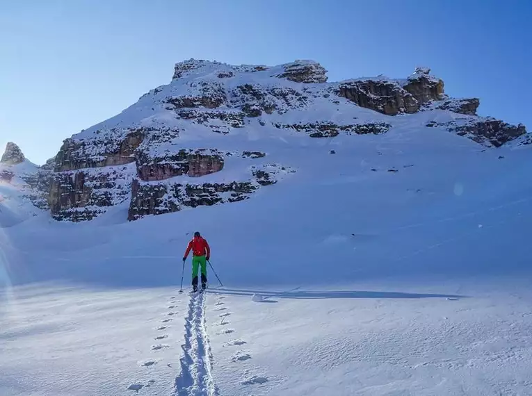 Verlängertes Skitourenwochenende Fanes-Dolomiten