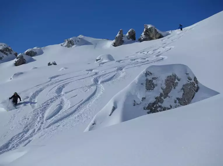 Freeride Woche rund um Livigno