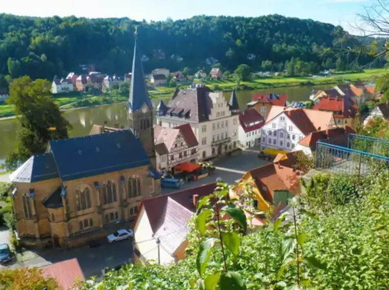 Entlang des Malerwegs im Elbsandsteingebirge