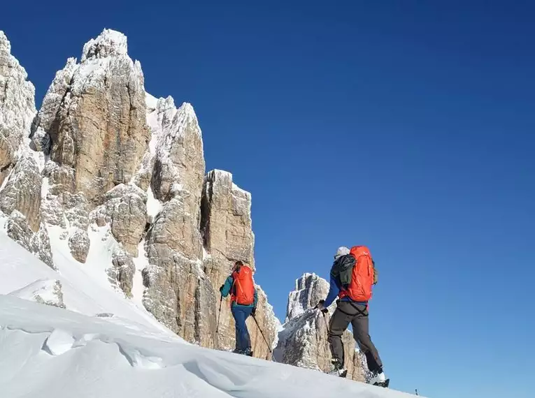 Skidurchquerung Drei Zinnen