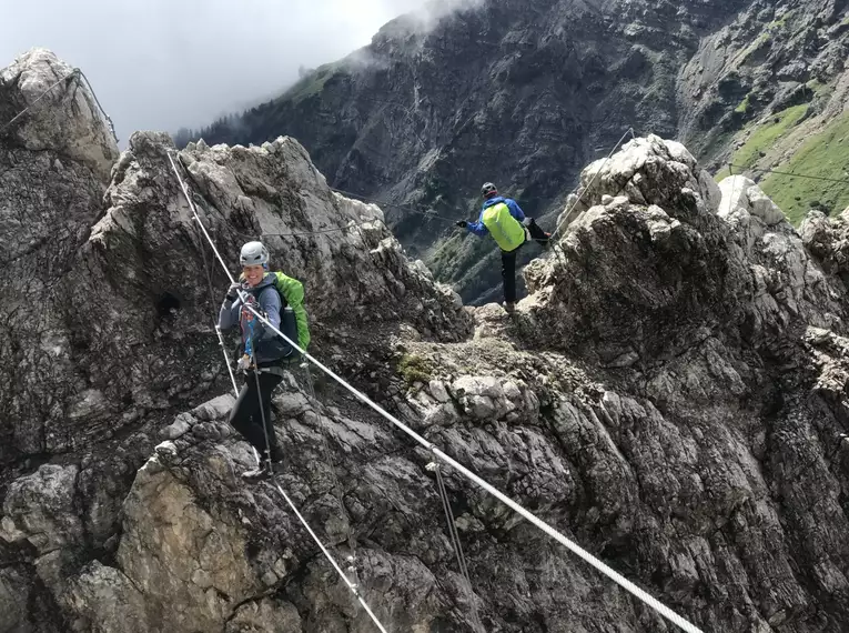 Klettersteig Transalp - für Könner