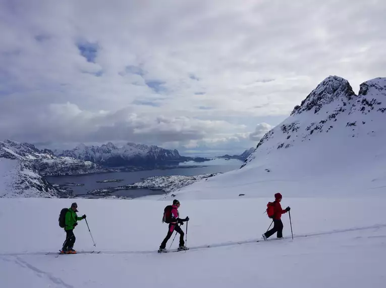 Skitouren Kvaløya - Norwegen's Geheimtipp