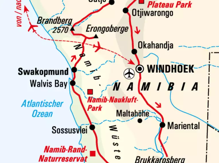 Namibias Naturwunder: Farbenpracht und grenzenlose Weite