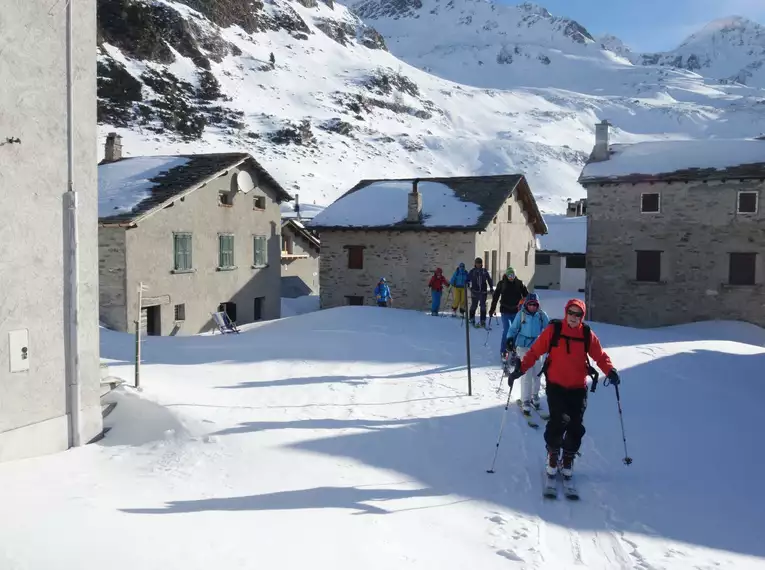 Traumtour für Skibergsteiger - Monte Spluga