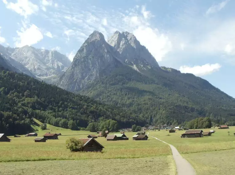 Tiroler Weg von Garmisch nach Innsbruck