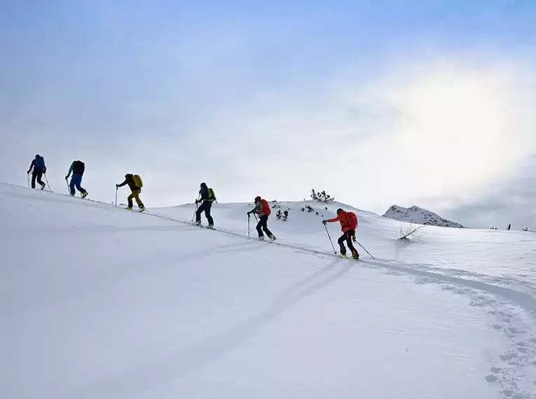 Skitouren rund um die Langtalereckhütte