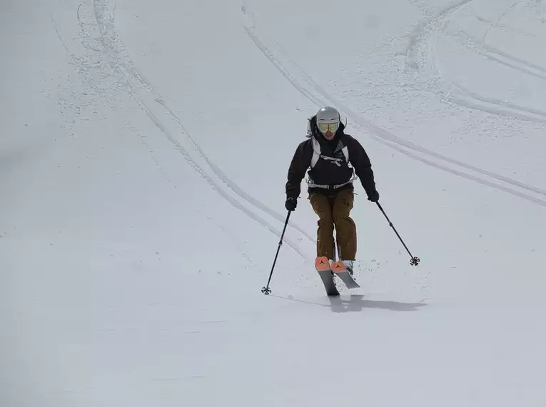 Skitouren Timmelsjoch - Hoch über dem Tal