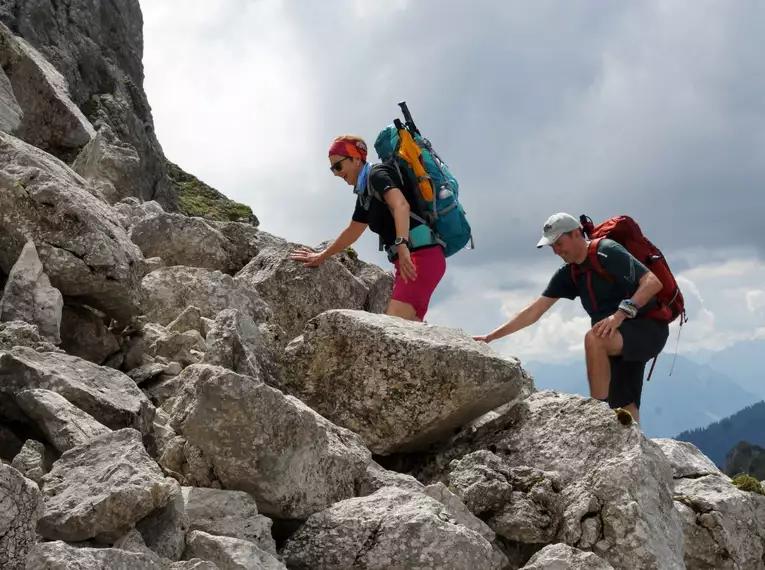 Von Oberstdorf auf die Zugspitze