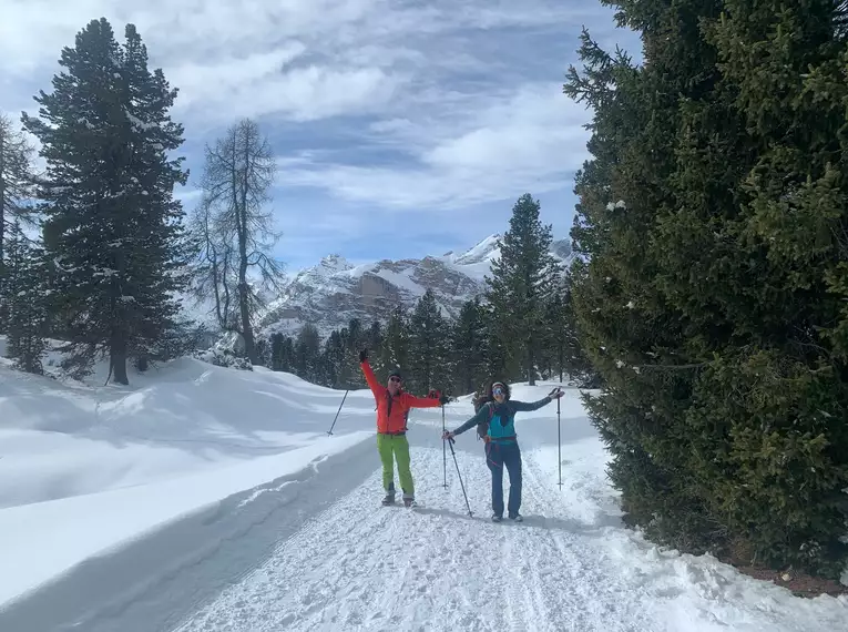 Schneeschuhwandern - Dolomitendurchquerung