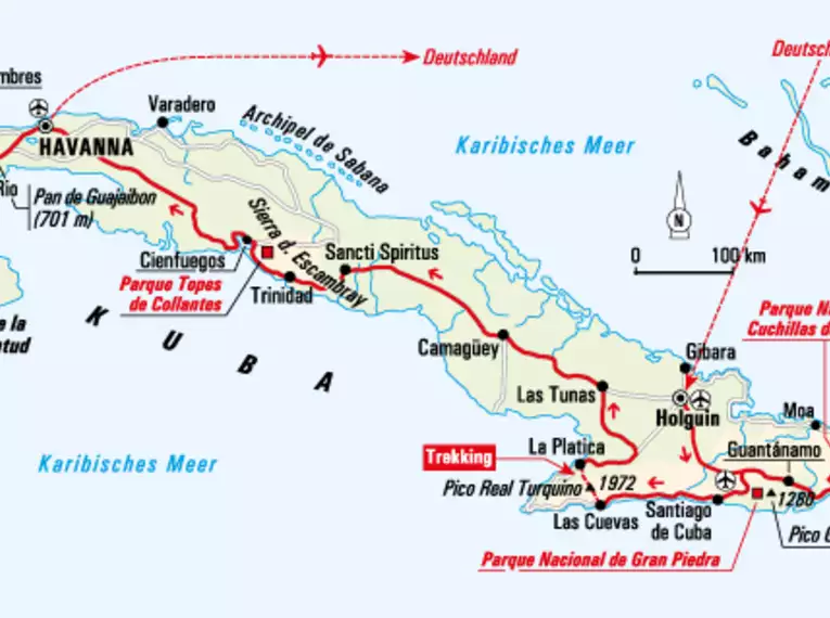 Kuba - Die Isla Bella zu Fuß entdecken