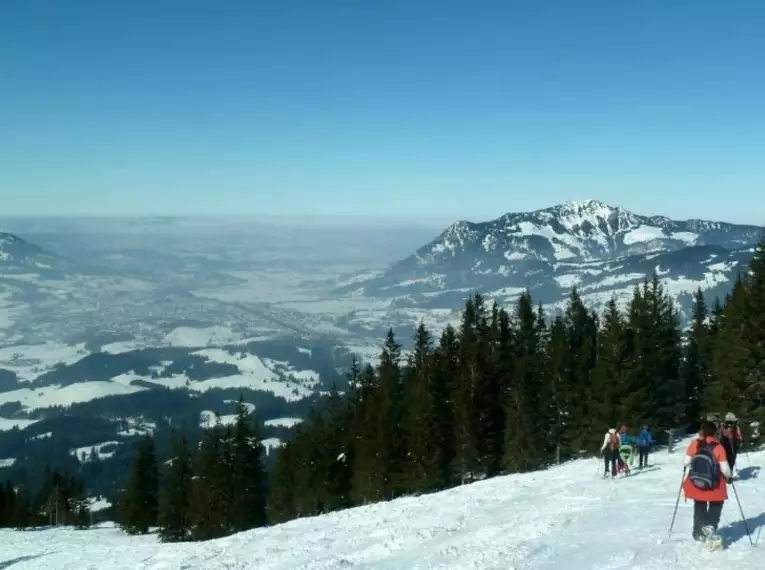 Wochenend-Schneeschuhtouren im Allgäu