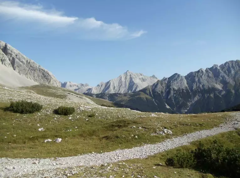 Tiroler Weg von Garmisch nach Innsbruck