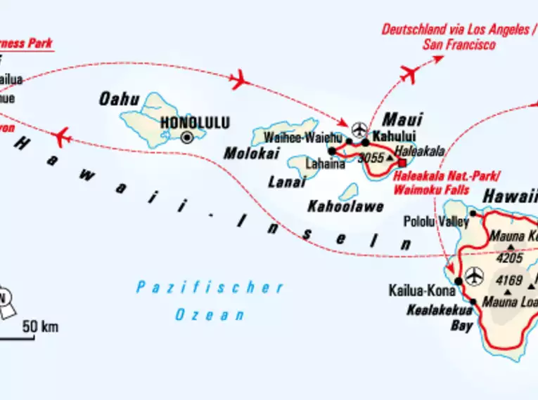 Hawaii – Wanderparadies in der Südsee