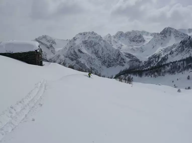 Skitouren Val Grana - mit Charme & Flair