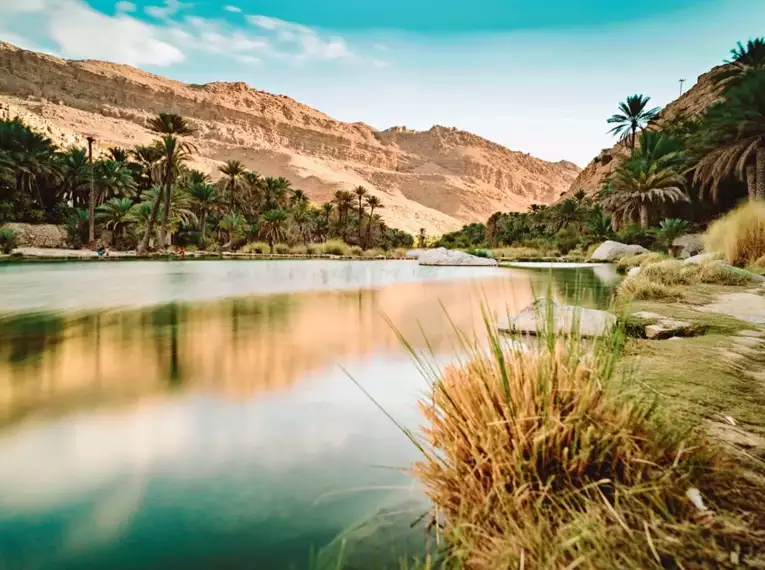 Genusswandern in den Gärten des Oman