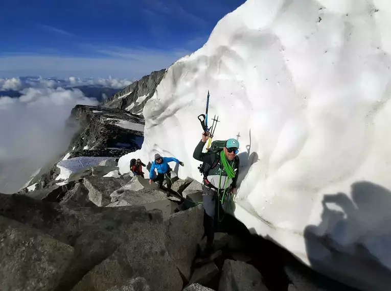 Hochtourenkurs auf der Schwarzensteinhütte