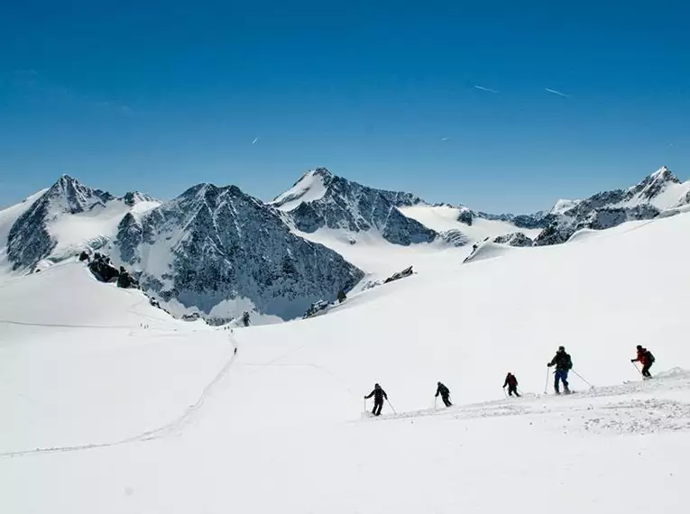 Skihochtourenkurs auf der Franz Senn Hütte