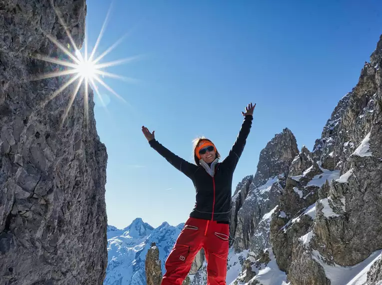 Schneeschuhwandern - Dolomitendurchquerung