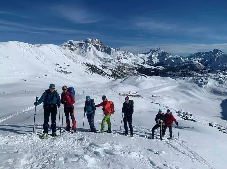 Schneeschuhwandern - Dolomitendurchquerung