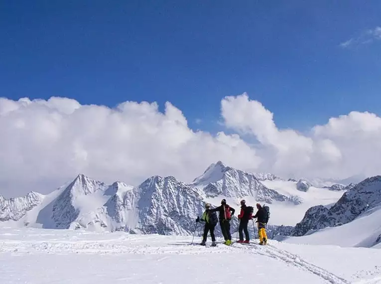 Skihochtourenkurs auf der Franz Senn Hütte