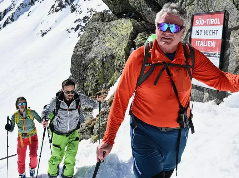 Anspruchsvolle Krimmeler Tauern Überquerung