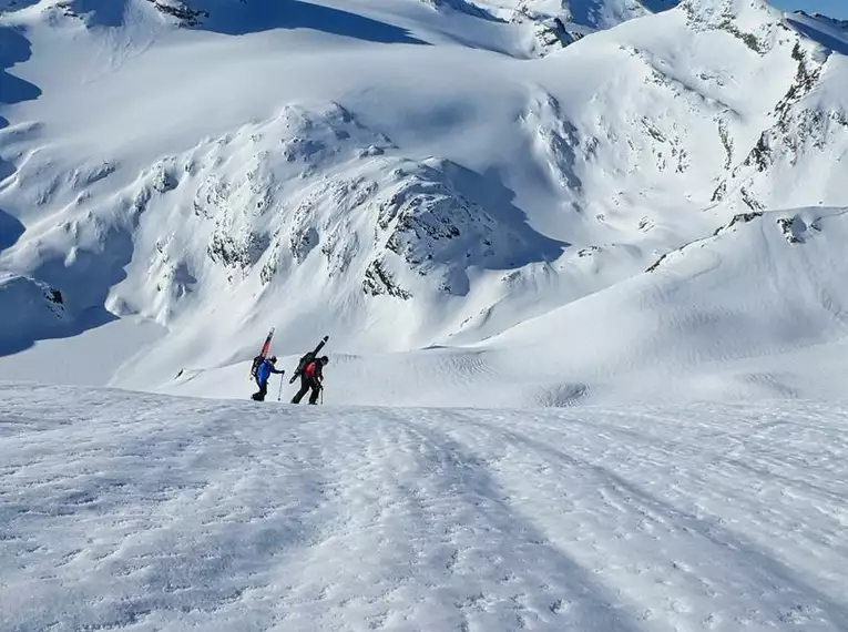 Skitouren rund um die Langtalereckhütte