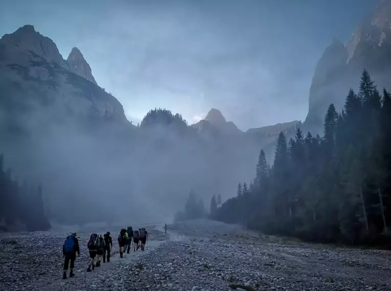 Alpenüberquerung vom Königssee zu den Drei Zinnen für Singles und Alleinreisende