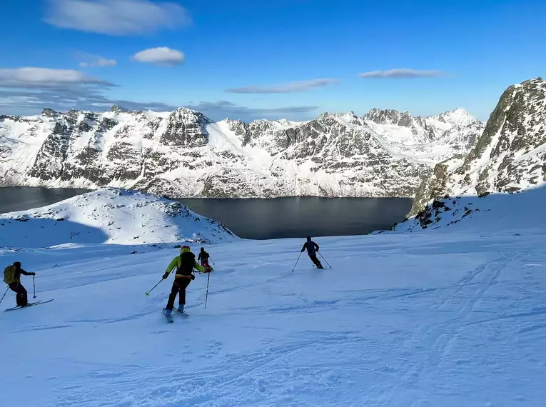 Skitouren Kvaløya - Norwegen's Geheimtipp