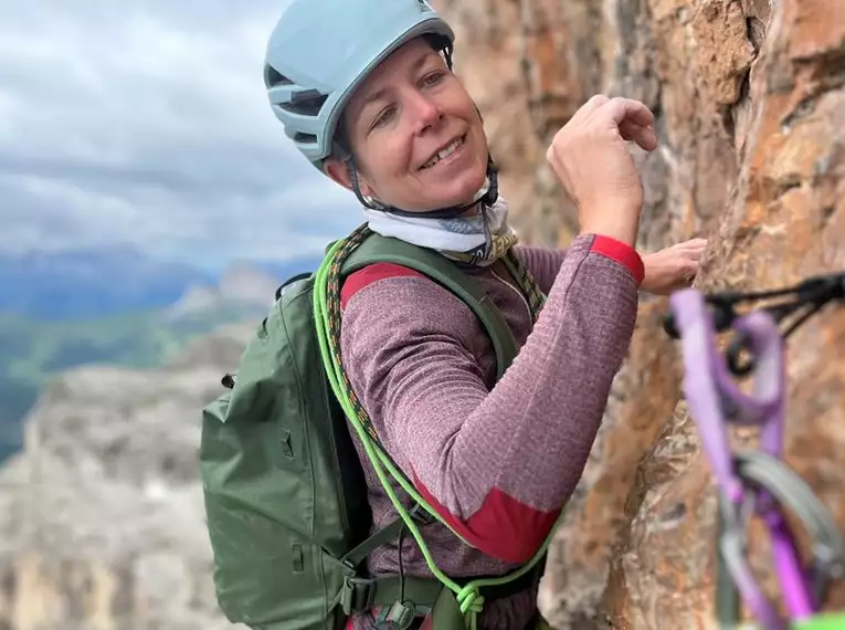 Mehrseillängen Kletterkurs Dolomiten