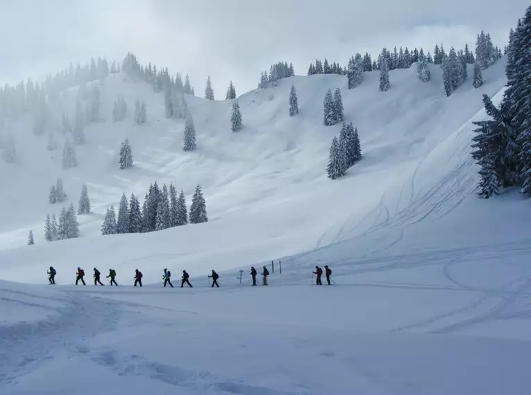 Schneeschuhtouren durch das einsame Rohrmoostal