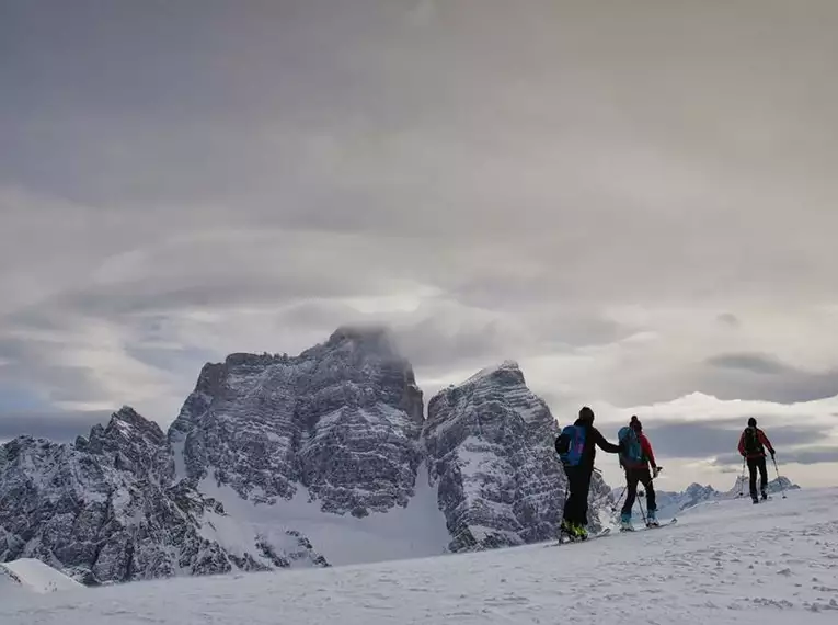 Unsere Dolomiten Skidurchquerung