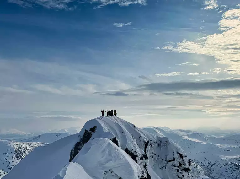 Skitouren Kvaløya - Norwegen's Geheimtipp