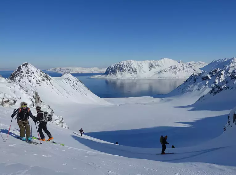 Skitouren Spitzbergen - Sail & Ski Komfort